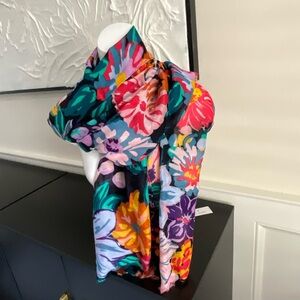 New Vera‎ Bradley Floral Scarf - Multicolor